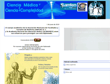 Tablet Screenshot of medicinaycomplejidad.org